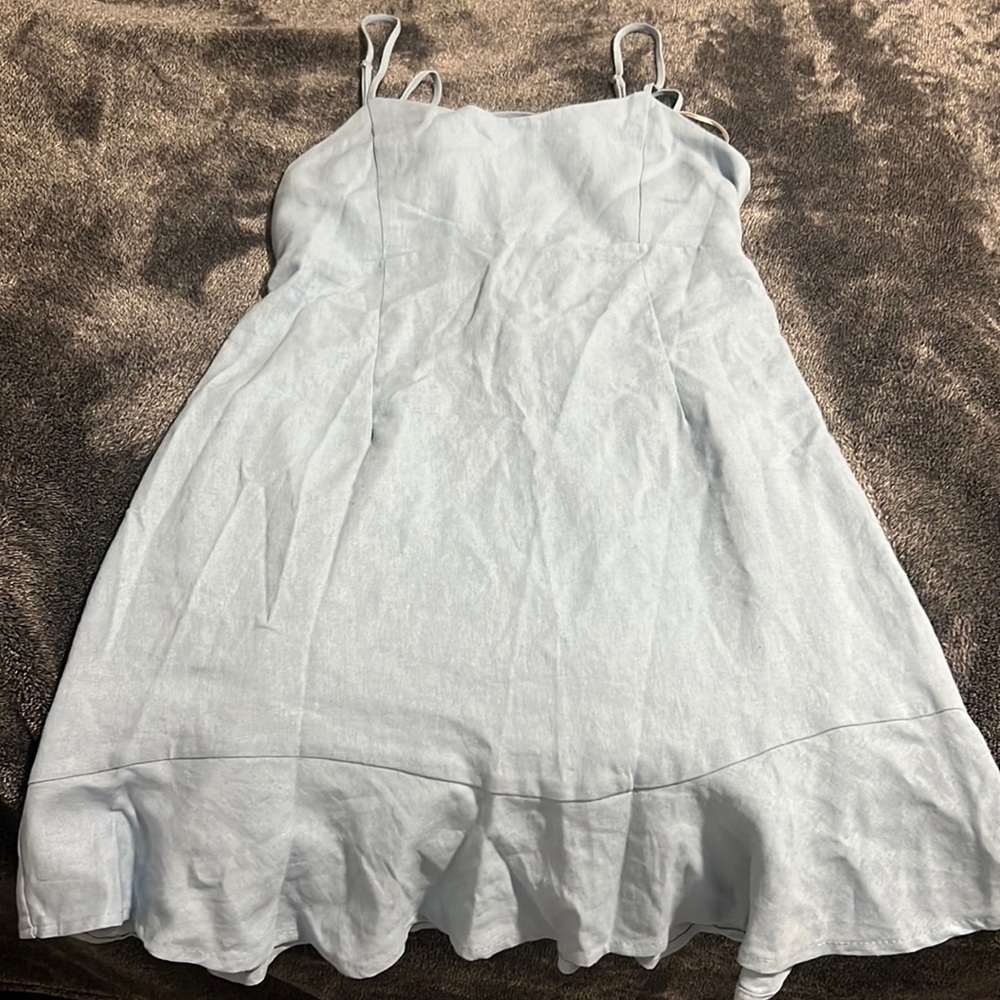 Blue summer dress